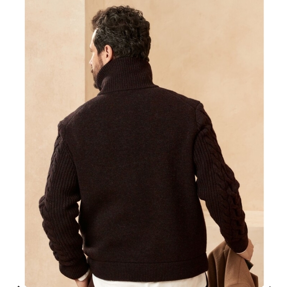 Gorgeous Italian Double Knit Sweater Jacket - Picture 2 of 4